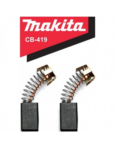 Angliniai šepetėliai Makita CB-419