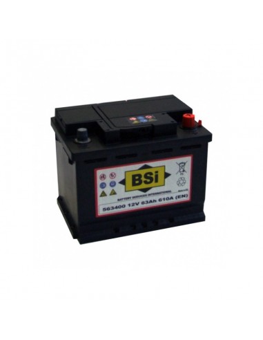 Akumuliatorius BSI 63 Ah 610 A EN 12V