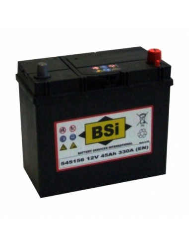 Akumuliatorius BSI 45 Ah 330 A EN 12V