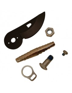 Peilis, spyruoklė ir tvirtinimo rinkinys peiliui sekatoriui P90